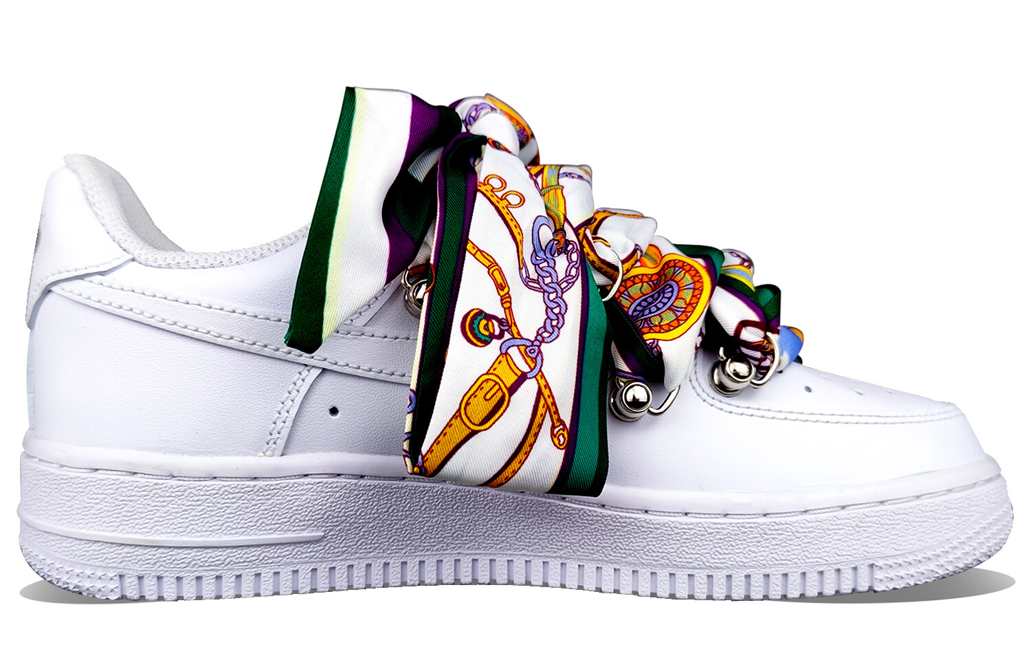 

Детские кроссовки для скейтбординга Nike Air Force 1 GS, White