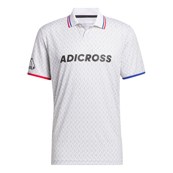 

Рубашка поло adicross polo shirt asia sizing Adidas, белый