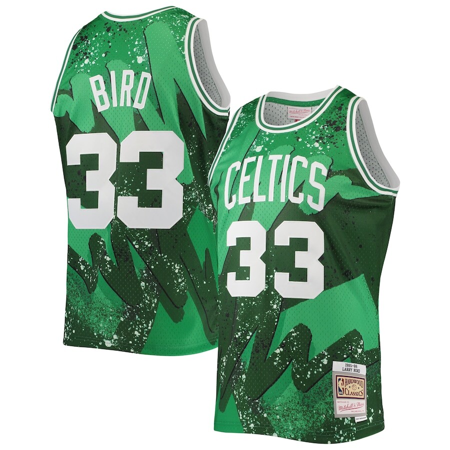 

Джерси Mitchell & Ness Boston Celtics, зеленый