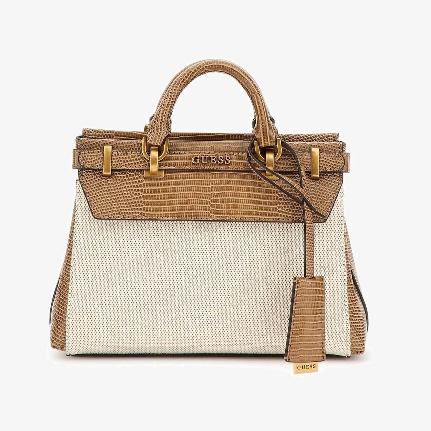 

Сумка Guess Sestri Effetto Cocco, светло-коричневый/бежевый