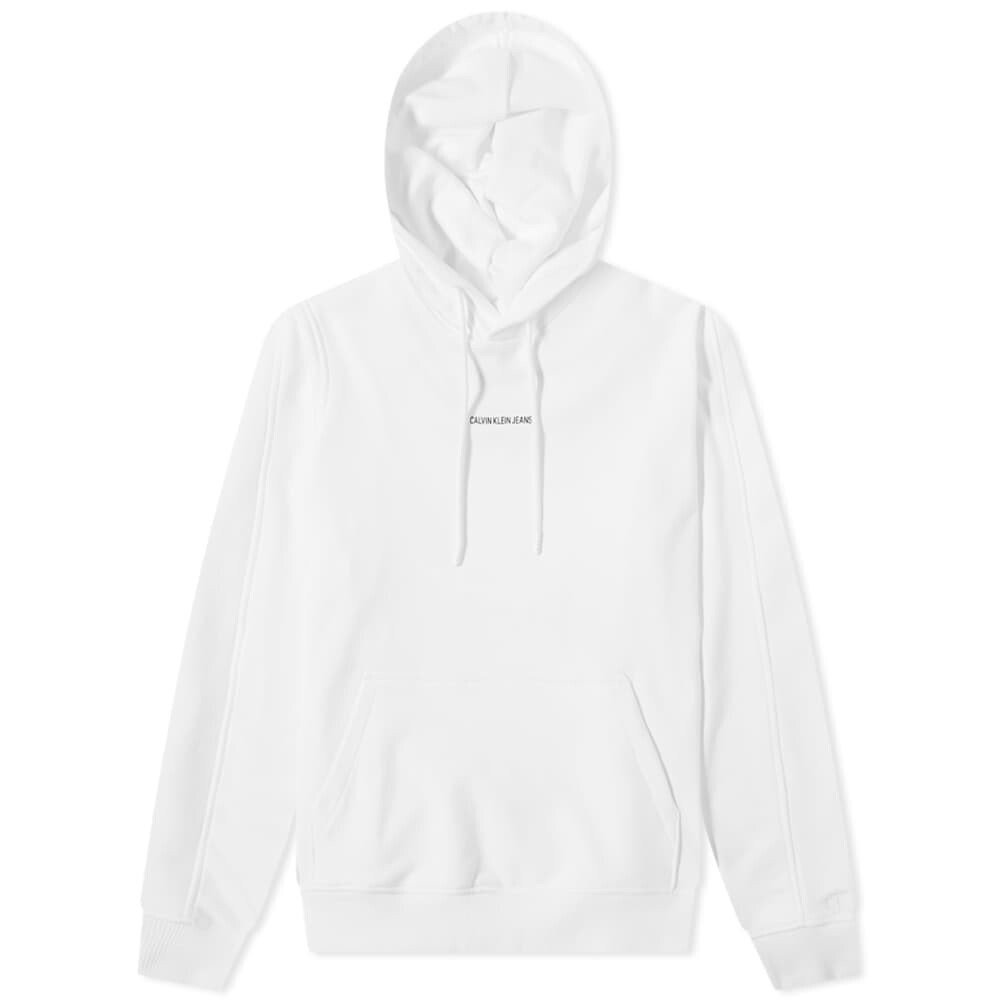 

Толстовка Calvin Klein Micro Branding Hoody, Белый