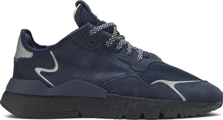 Кроссовки Adidas 3M x Nite Jogger 'Collegiate Navy', синий - фото