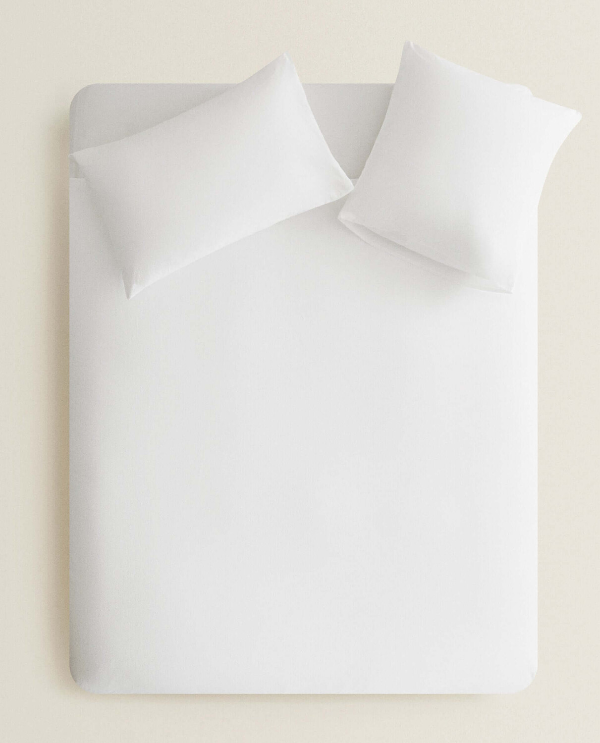 

Пододеяльник Zara Home Seersucker, белый
