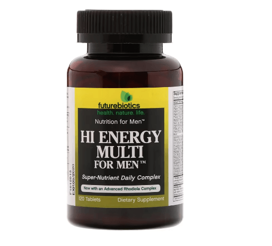 Hi Energy Multi для мужчин 120 таблеток FutureBiotics самсонова диетическая кулинария