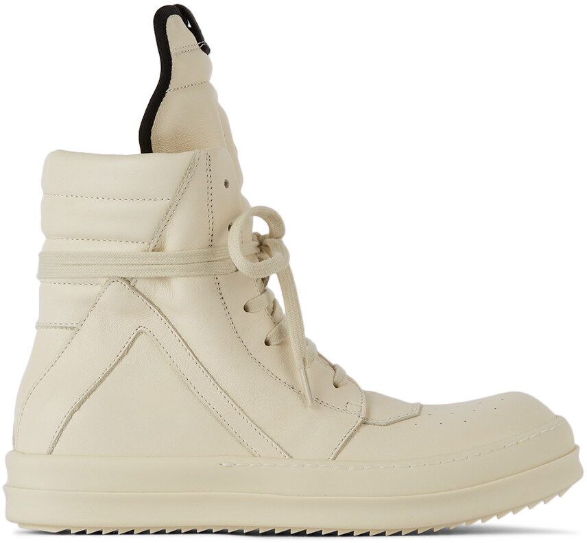 

Детские высокие кроссовки Off-White Geobasket Rick Owens