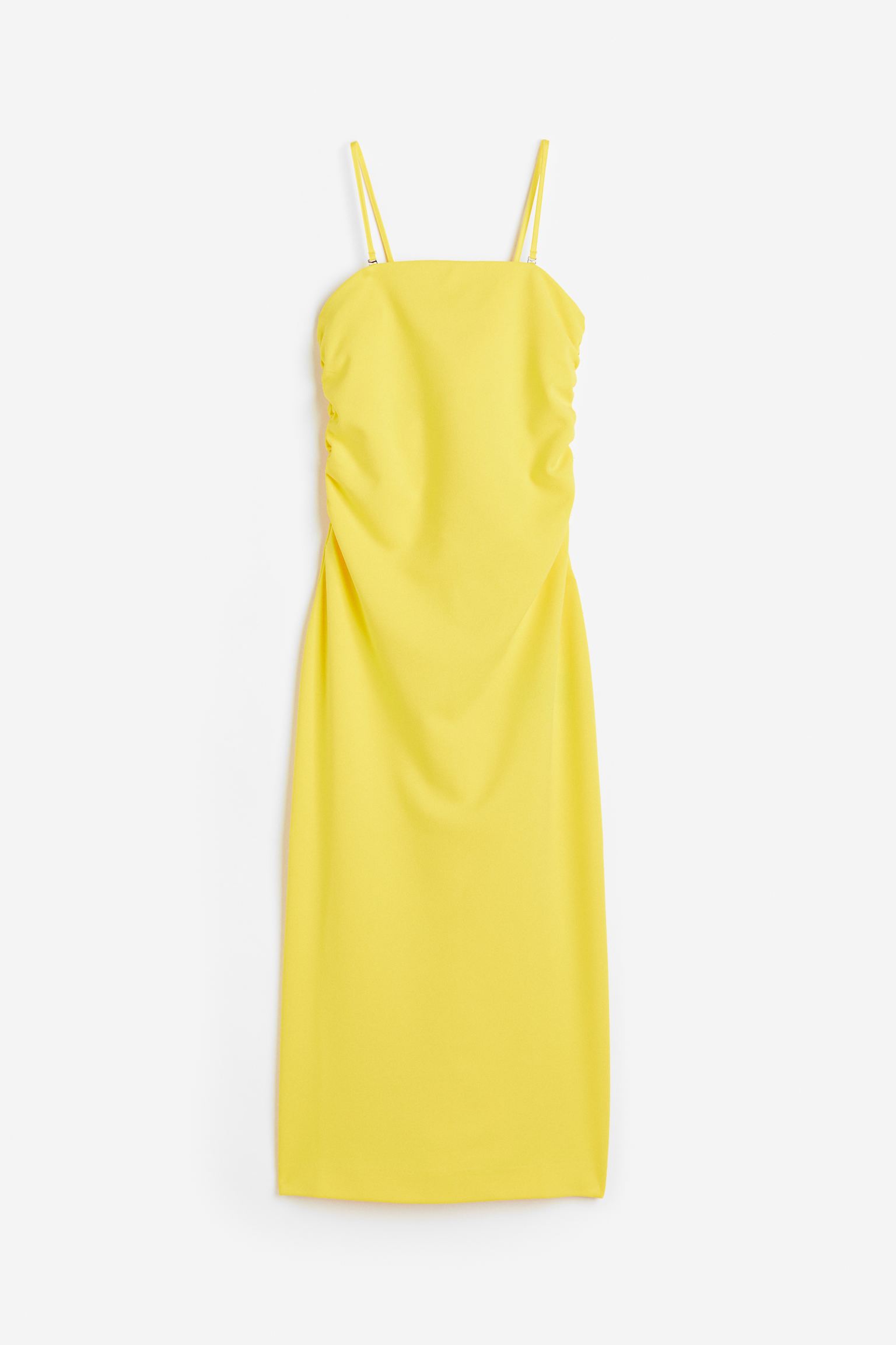 Платье H&M Bandeau, желтый