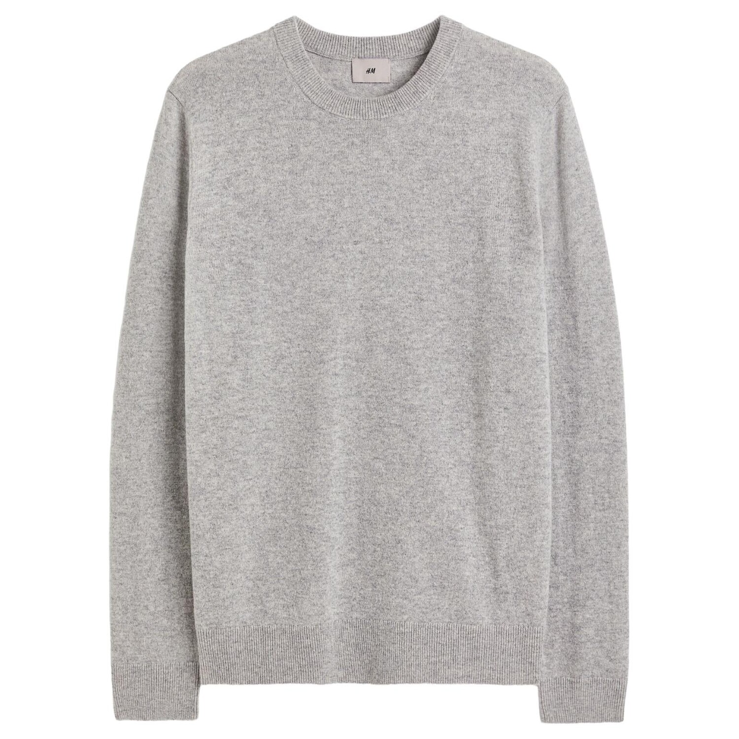 

Джемпер H&M Cashmere Melange, светло-серый