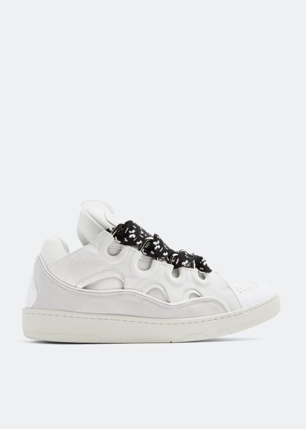 

Кроссовки LANVIN Curb sneakers, белый
