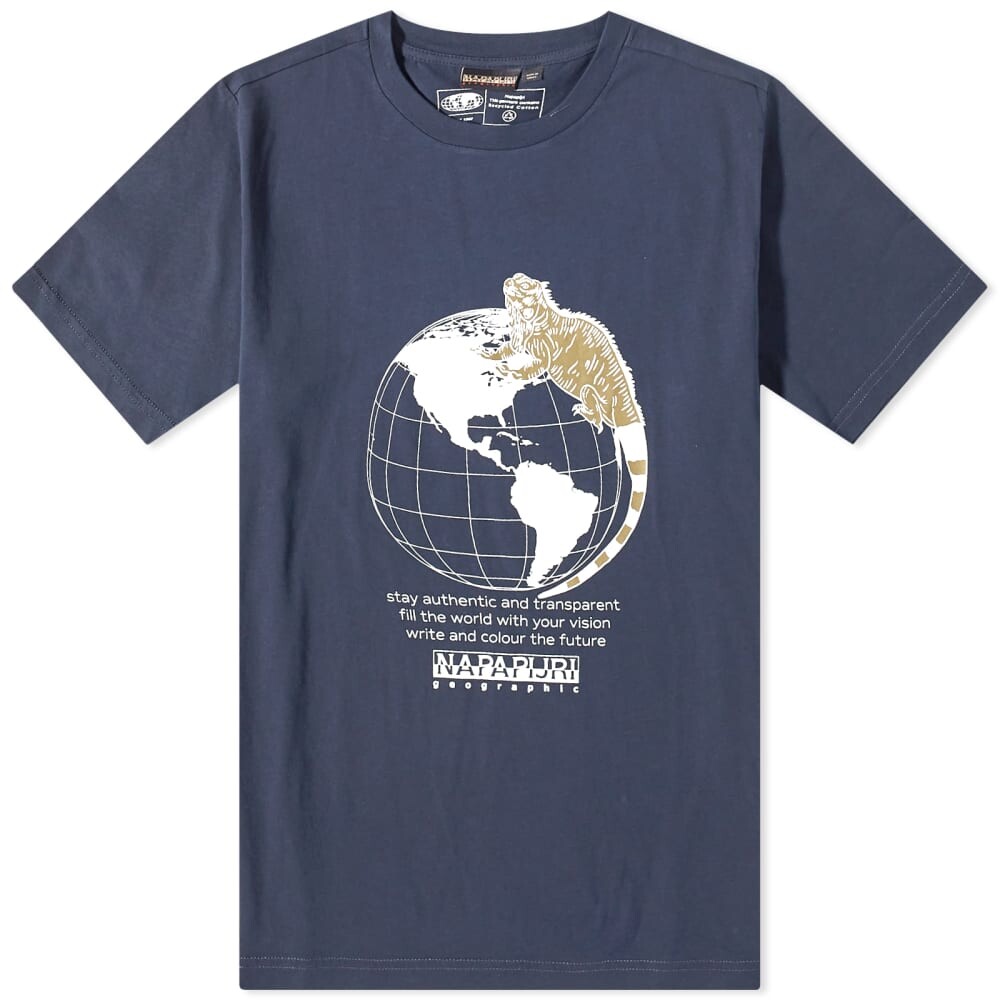 

Футболка Napapijri Logo Tee, Серый