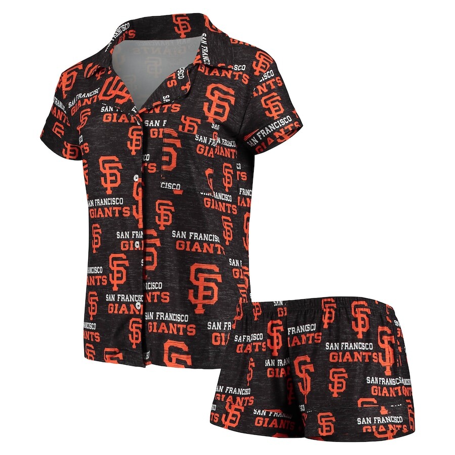 

Пижамный комплект Concepts Sport San Francisco Giants, черный