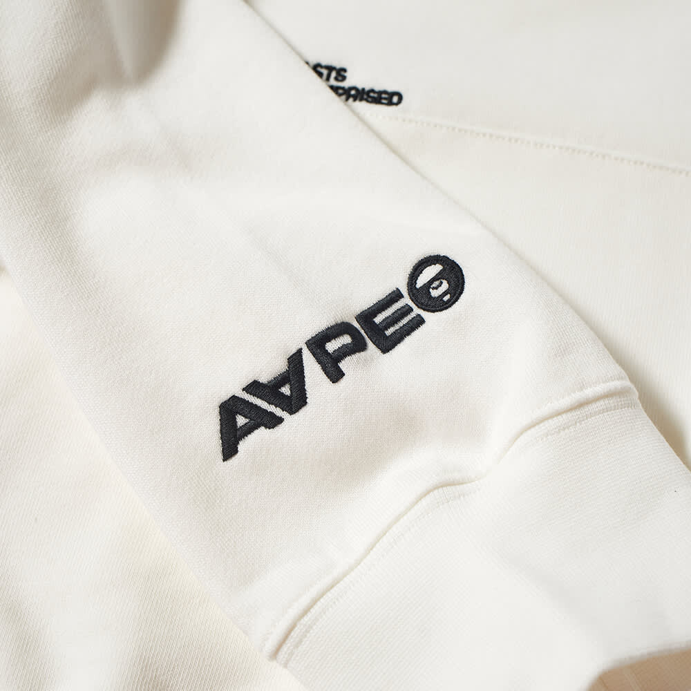 

Толстовка с капюшоном из силикона с логотипом APE AAPE Now AAPE by A Bathing Ape