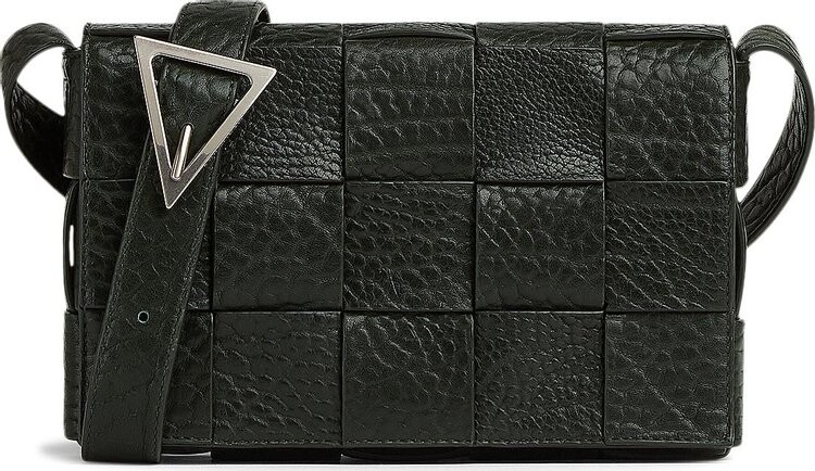 

Сумка Bottega Veneta Medium Cassette Bag Dark Green, зеленый