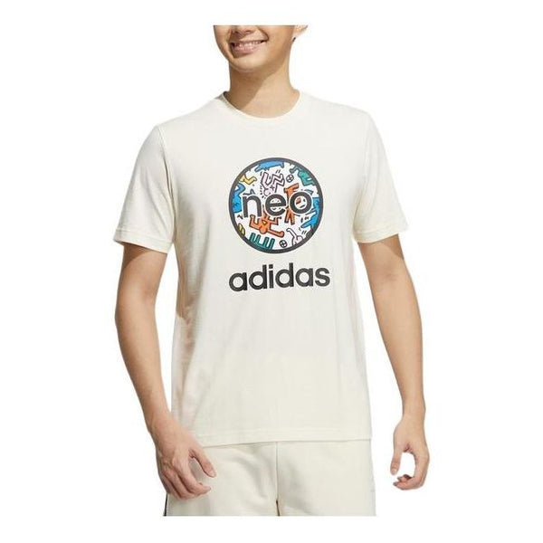 Футболка Adidas neo x keith haring logoT, Белый футболка uniqlo ut nyc pop icons keith haring черный