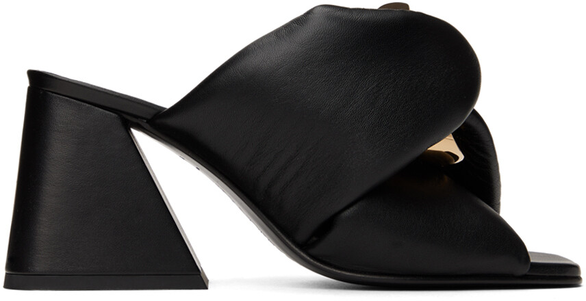 

Черные туфли без задника с цепочкой JW Anderson