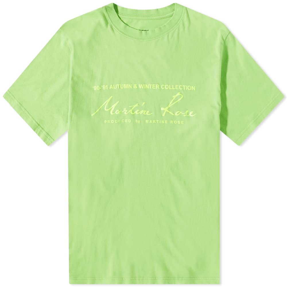 

Футболка Martine Rose Classic Tee, Зеленый