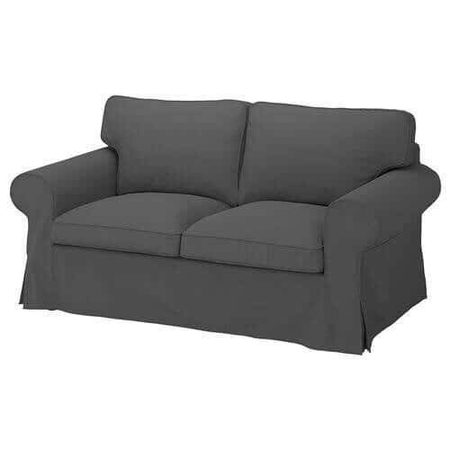 

Чехол на 2-местный диван Ikea Ektorp, серый