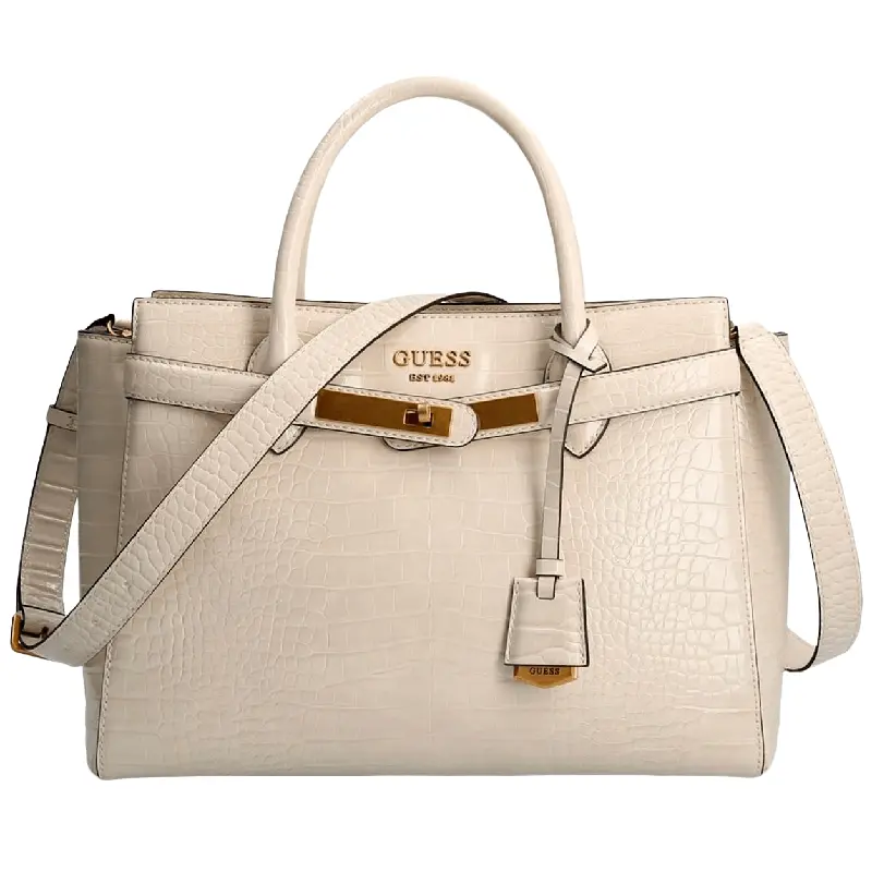

Сумка сэтчел Guess Enisa, кремовый