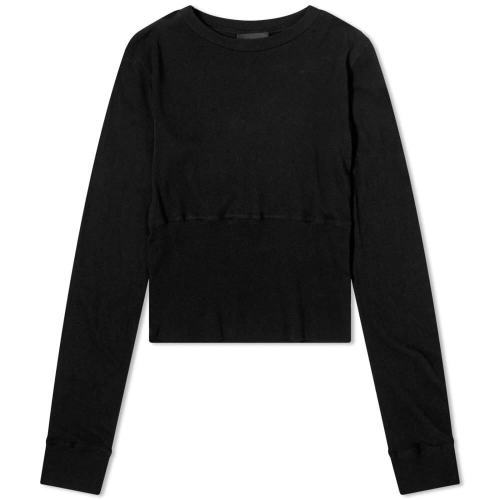 

Футболка WARDROBE.NYC Long Sleeve Fitted Tee, Черный