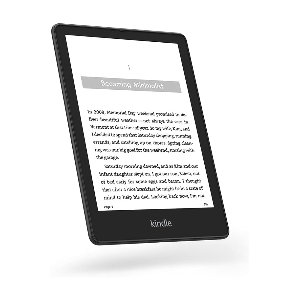 Электронная книга Amazon Kindle Paperwhite Signature Edition, 6.8, 32 ГБ, WIFI, черный