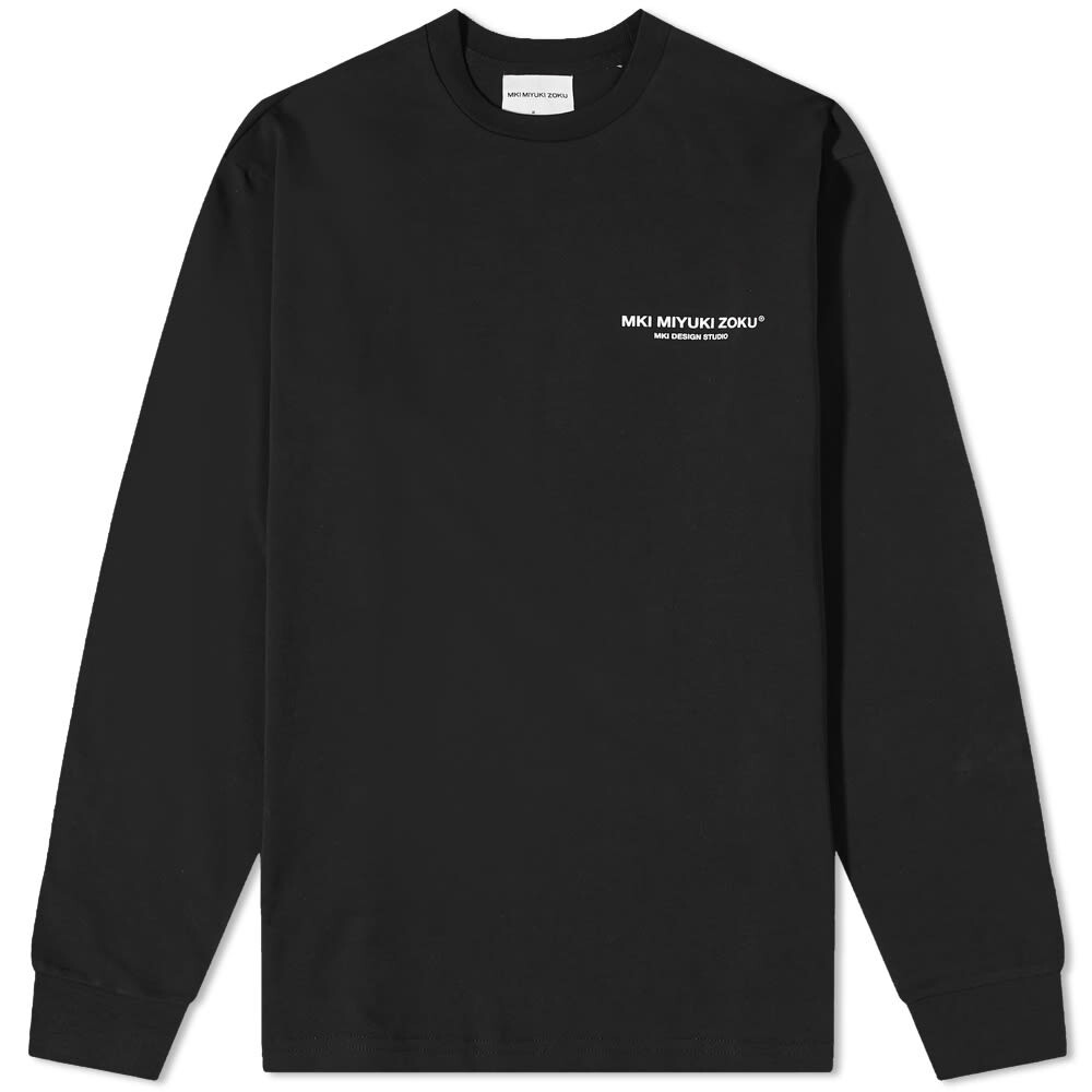 

Футболка MKI Long Sleeve Design Studio Tee, Черный