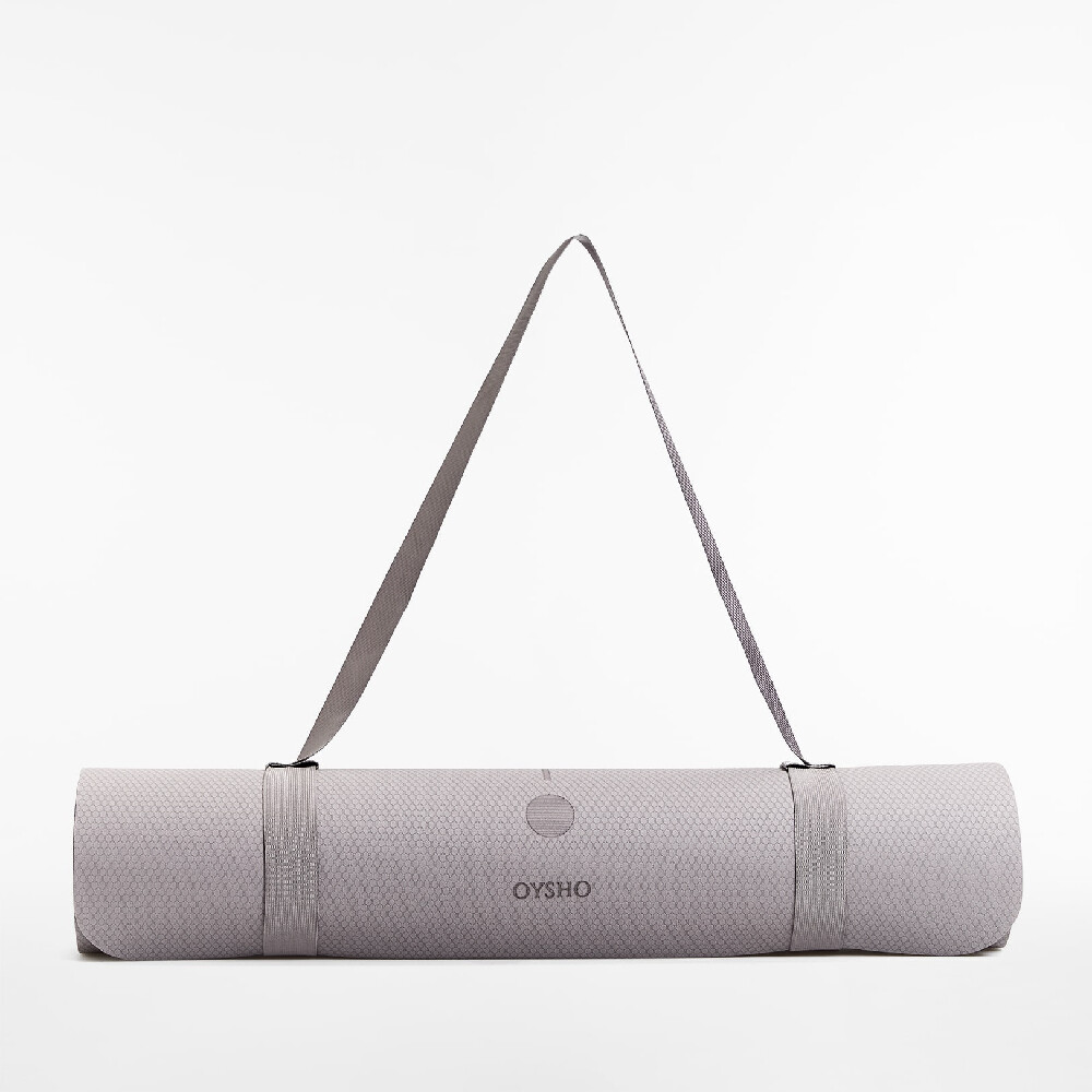 

Мат для йоги Oysho Mauve 5mm Yoga Mat, светло-сиреневый