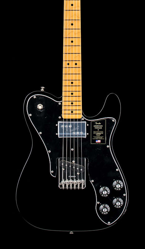 цена Fender American Vintage II 1977 Telecaster Custom - черный #21105