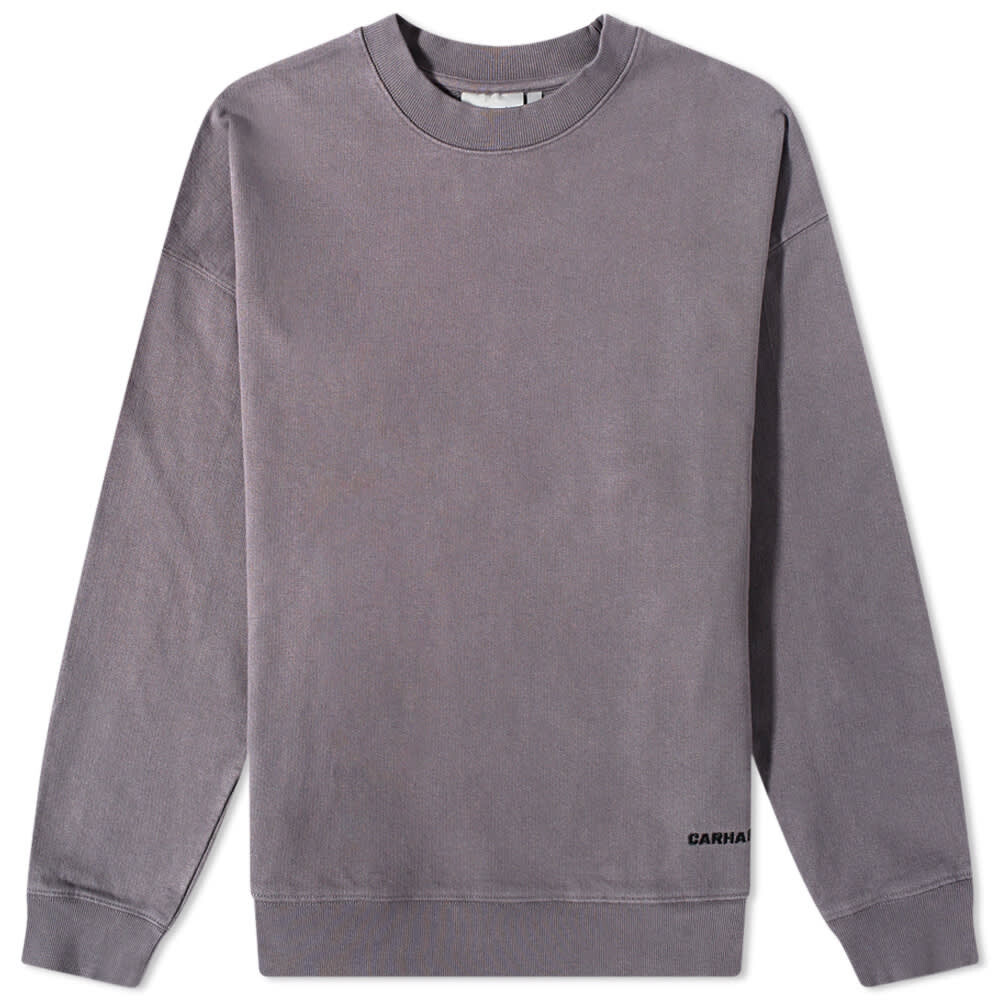 

Толстовка Carhartt WIP Link Script Sweat, Серый