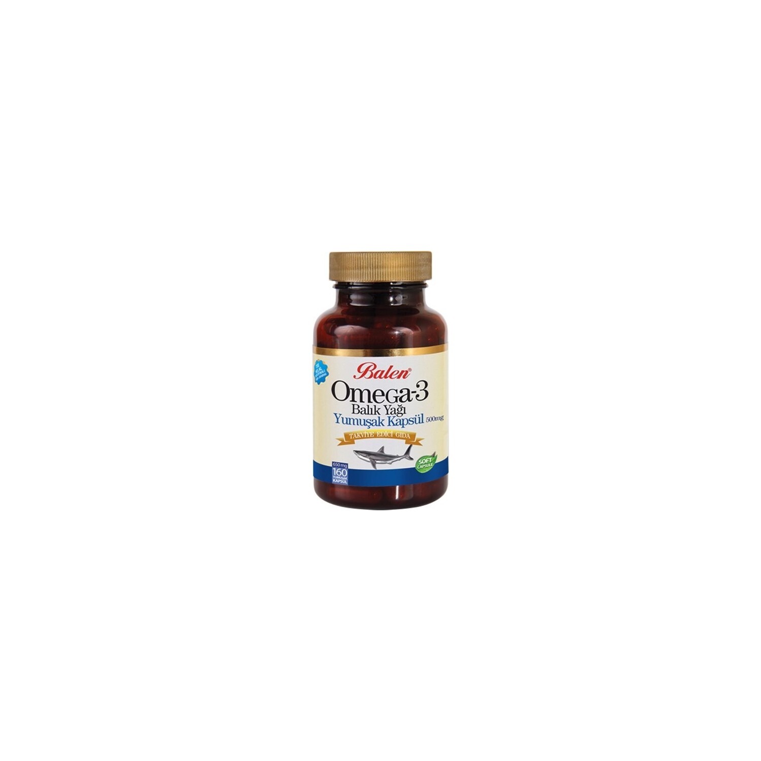

Balen Omega 3 Fish Oil Soft Capsule 500 Mg