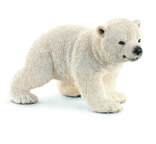 Schleich, статуэтка, Молодой белый медведь schleich коллекционная статуэтка молодой азиатский слон