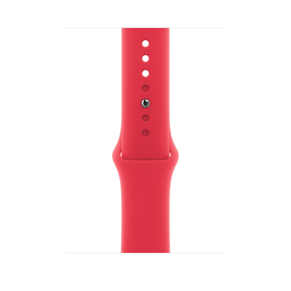 

Ремешок Apple Sport Band, 45 мм, размер S/M, (PRODUCT)RED, Красный