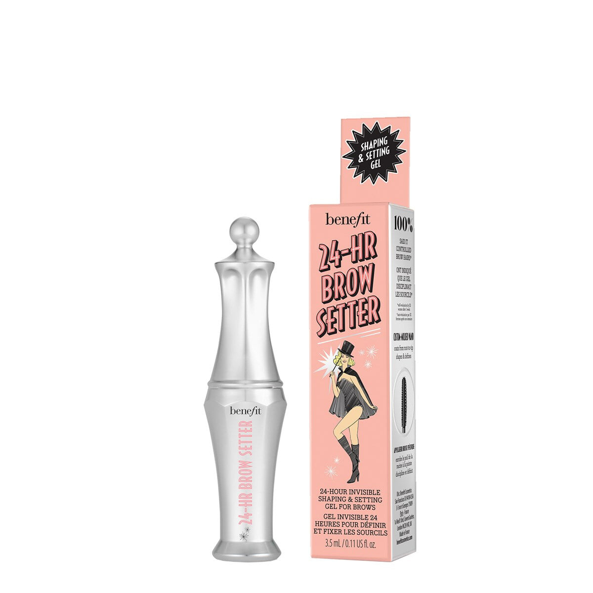 

Benefit Мини-гель для бровей 24-Hour Brow Setter Прозрачный 3,5 мл