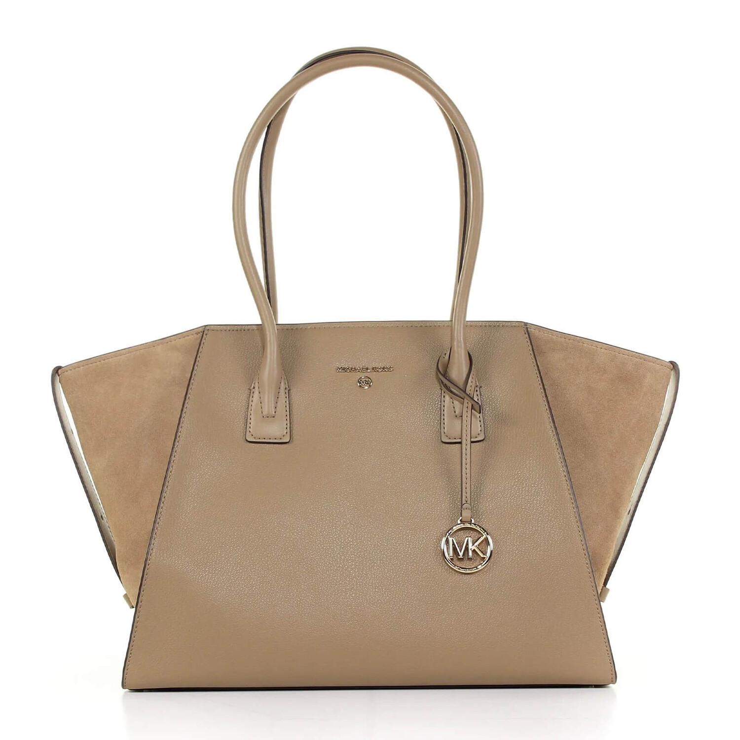 

Сумка Michael Kors Avril Leather, бежевый