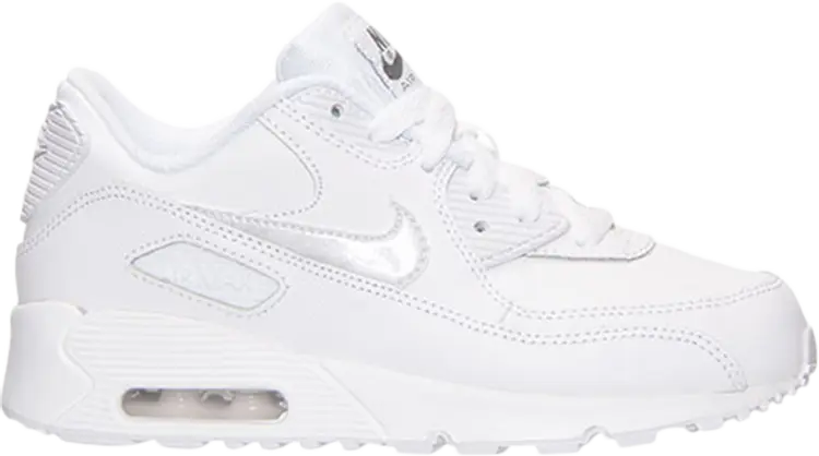 

Кроссовки Nike Air Max 90 LTR PS 'White Cool Grey', белый