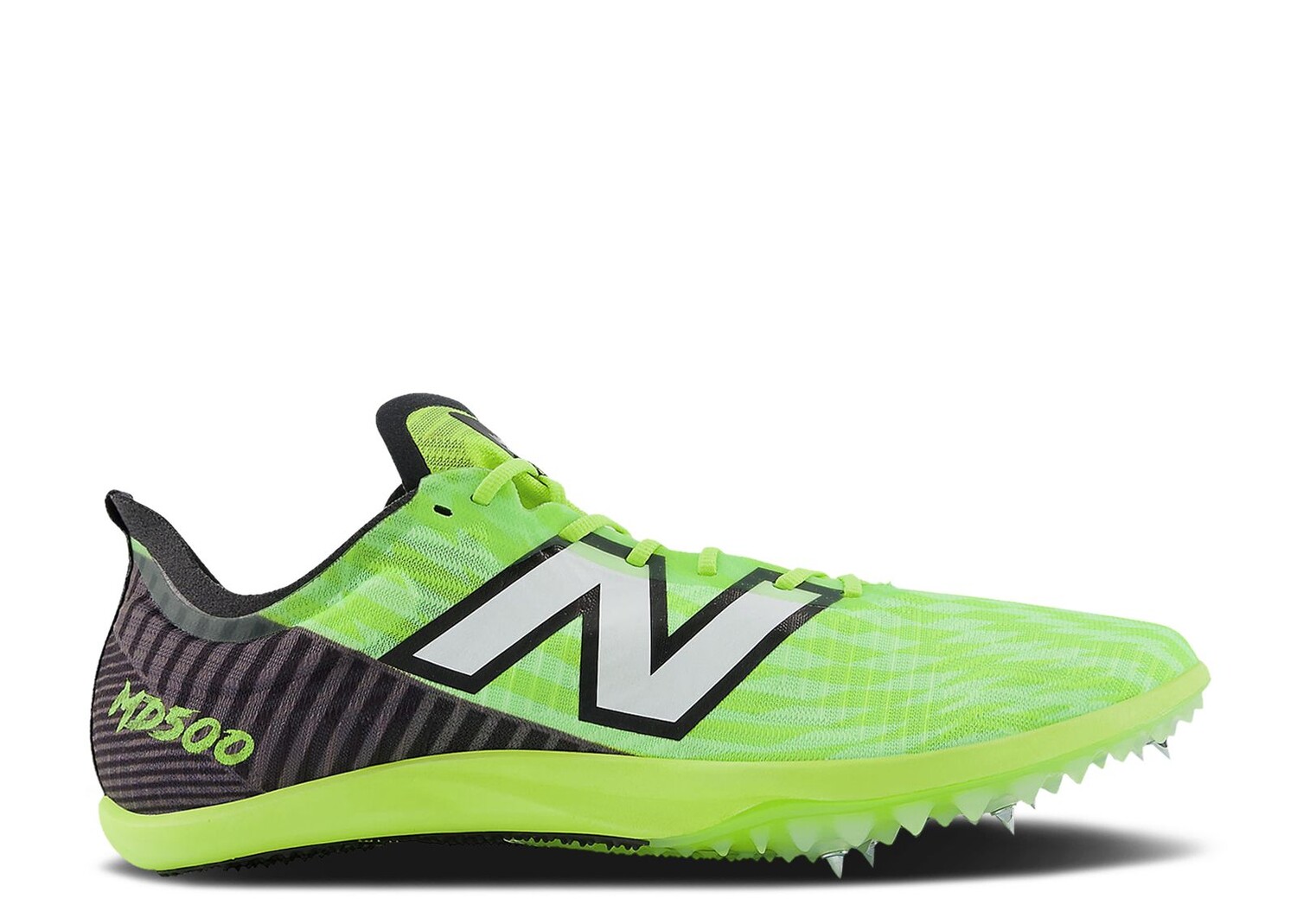 

Кроссовки New Balance Fuelcell Md500 V9 'Thirty Watt Black', зеленый