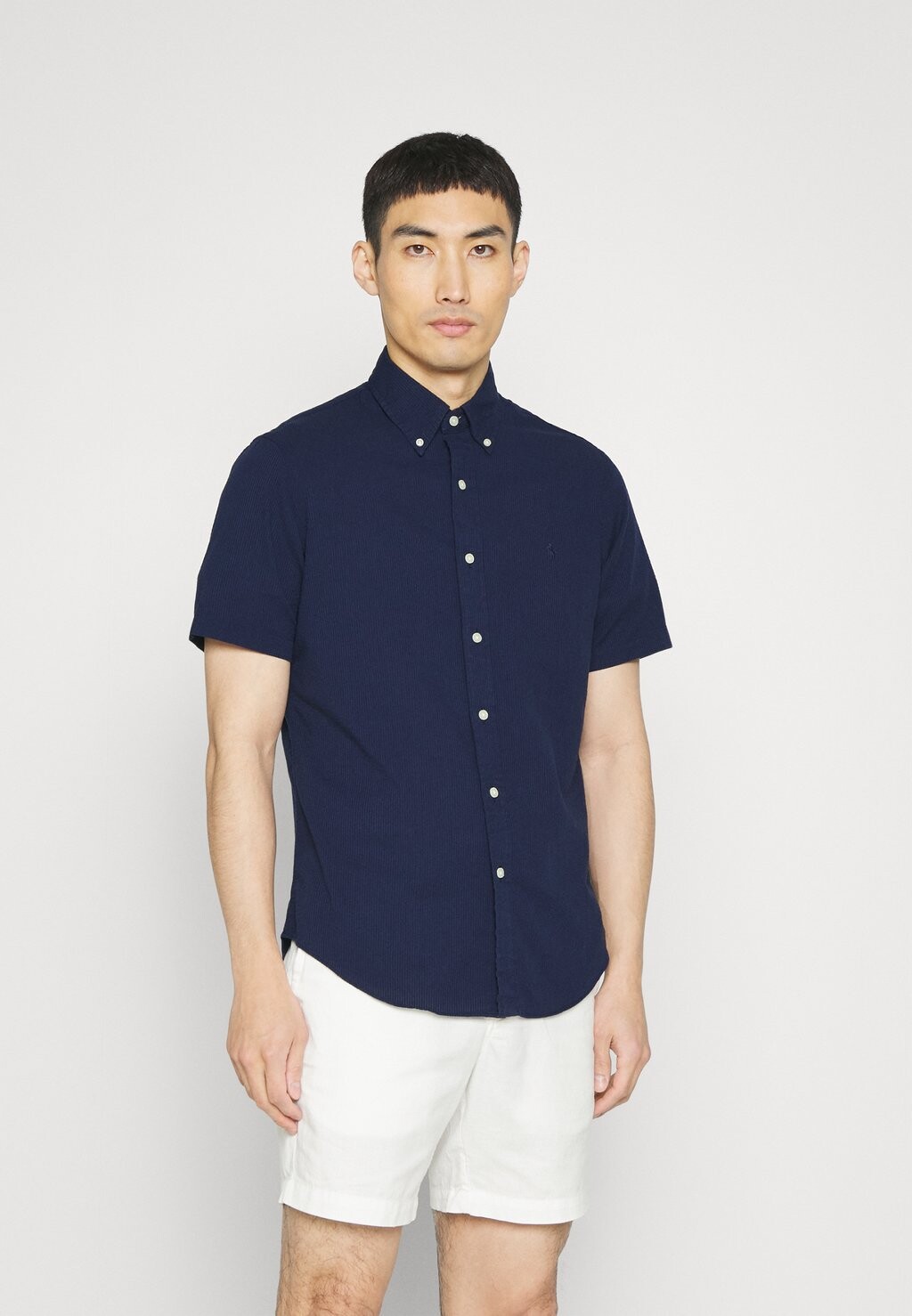 

Рубашка РУБАШКА ИЗ СИРСАККА CUSTOM FIT Polo Ralph Lauren, темно-синий astoria