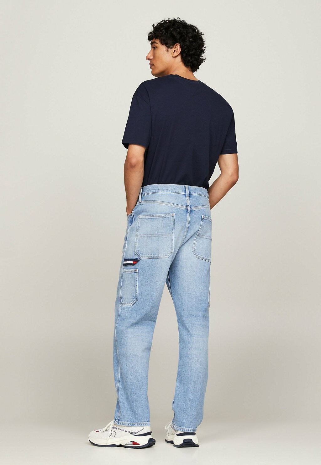 

Джинсы-сигареты Tommy Hilfiger, синий Skater Carpenter Faded