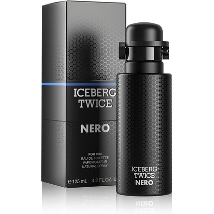 

Twice Nero для мужчин 4,2 унции Edt Spray Wood 125 мл, Iceberg
