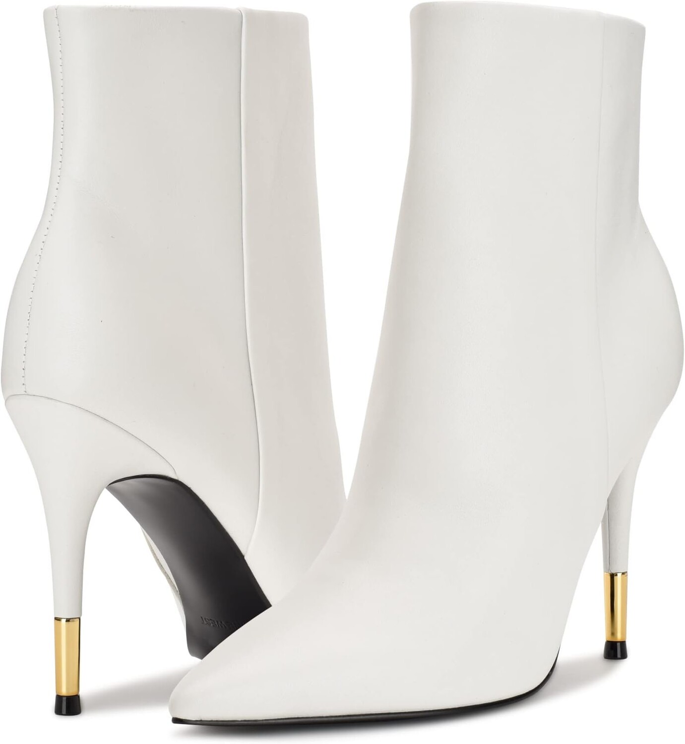 

Ботильоны Bolana Nine West, белая кожа, Белый