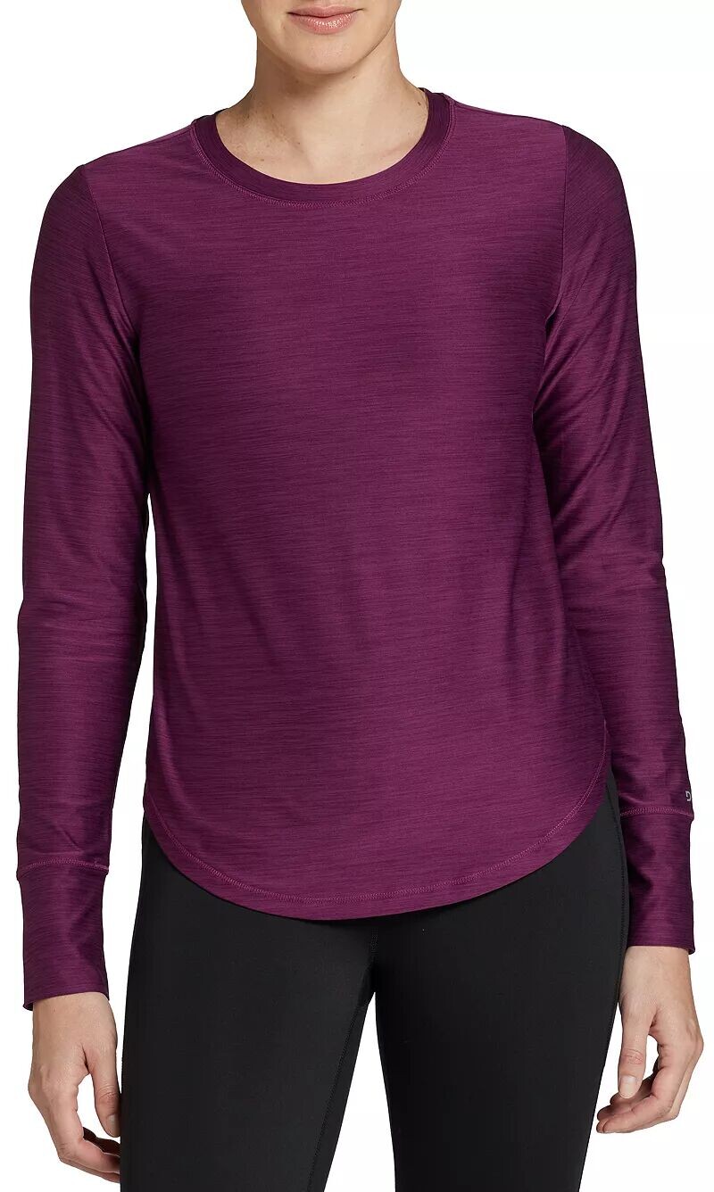 

Женская рубашка Dsg 365 Heather с длинным рукавом, бордовый