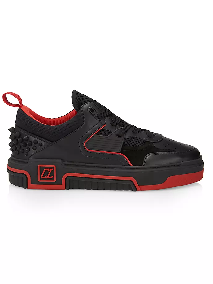 

Низкие кроссовки Astroloubi Spike Christian Louboutin, черный