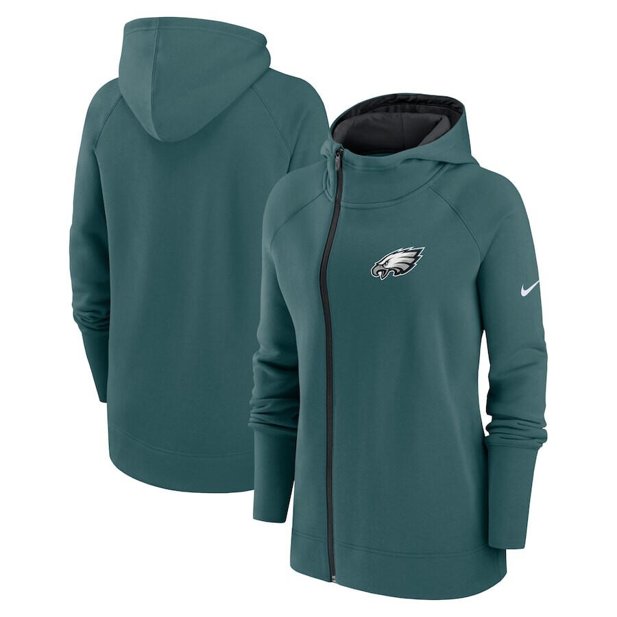 

Толстовка на молнии Nike Philadelphia Eagles, зеленый