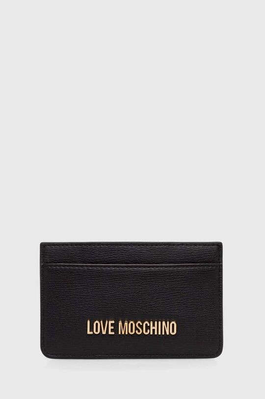 

Чехол для карт Love Moschino, черный