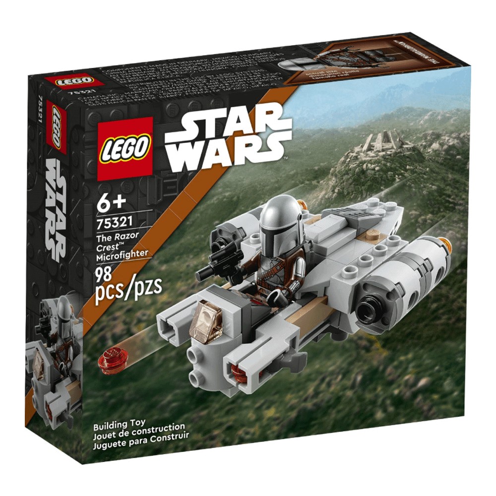 Конструктор LEGO Star Wars Mandalorian 75321 Микрофайтер «Лезвие бритвы» конструктор лезвие бритвы 75292 lego star wars