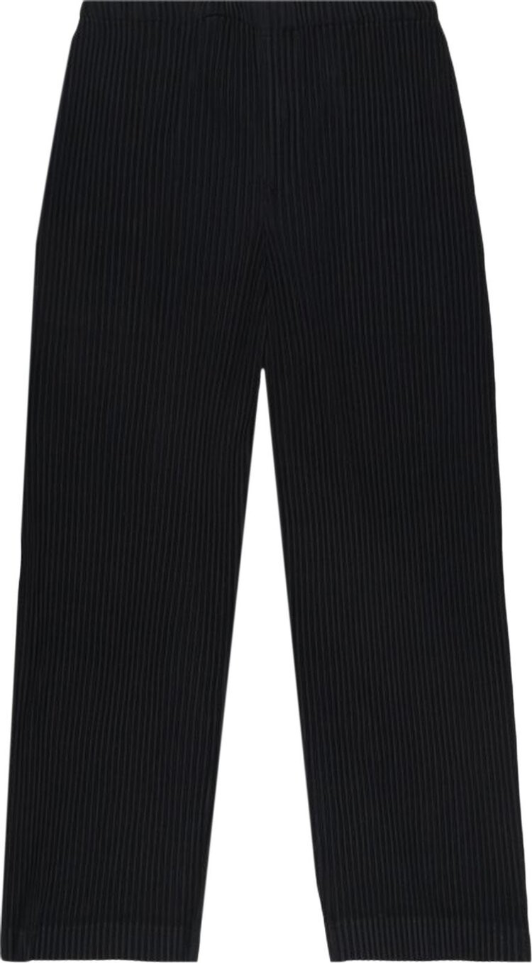 

Брюки Homme Plissé Issey Miyake Loose Fit Straight Pants 'Black', черный