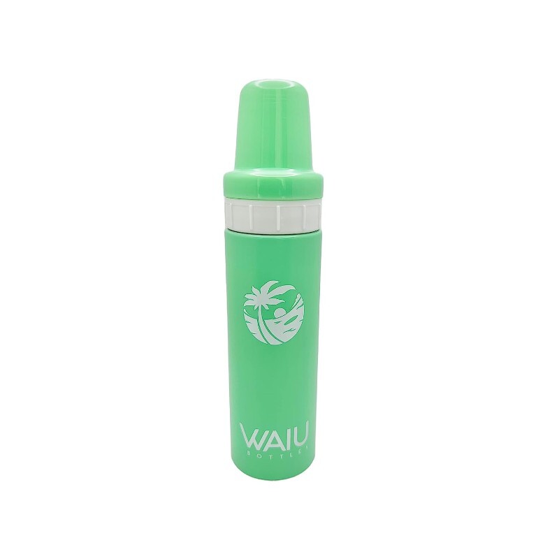 

Термо-бутылочка для кормления 120 мл Waiu Bottles, зеленый