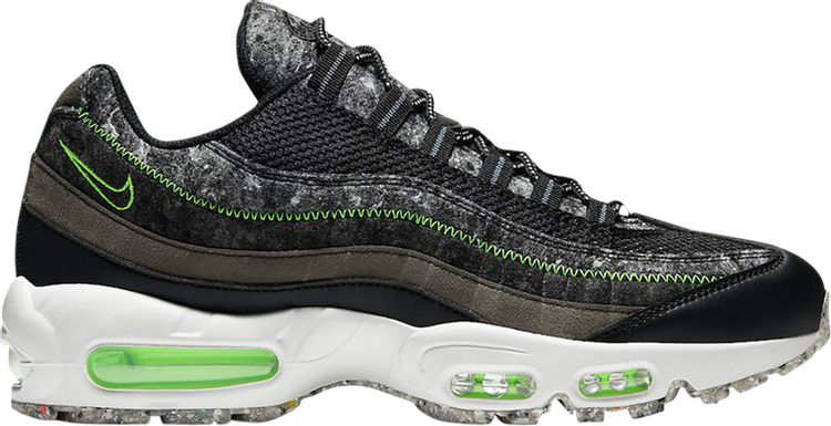 

Кроссовки Nike Air Max 95 M2Z2 'Recycled Wool Pack - Black Electric Green', черный