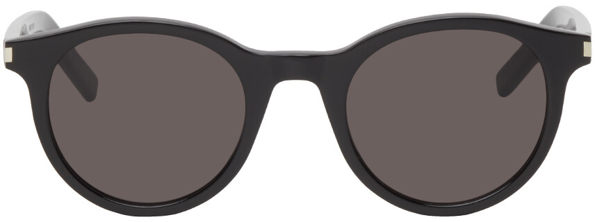 

Черные круглые солнцезащитные очки SL 342 Saint Laurent