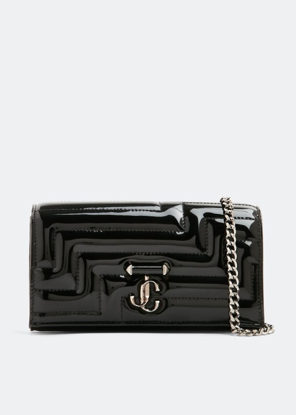 

Кошелек JIMMY CHOO Varenne Avenue chain wallet, черный