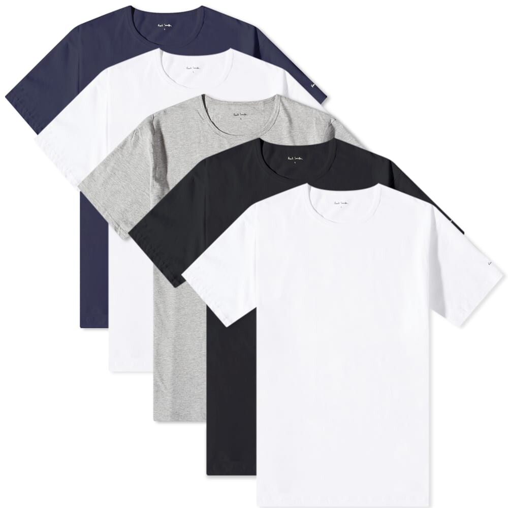 

Футболка Paul Smith Tee - 5-Pack, Серый