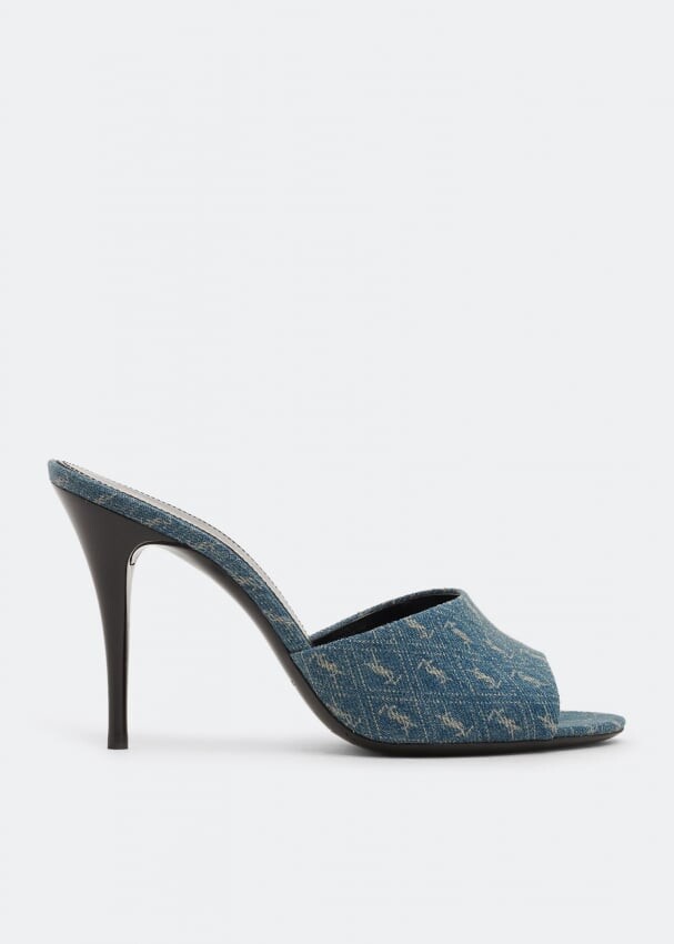 

Мюли SAINT LAURENT LA 16 mules, синий